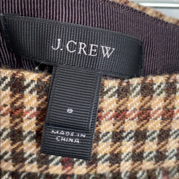 J. Crew Lambs Wool Skirt with Polyester Lining - Picture 4 of 4